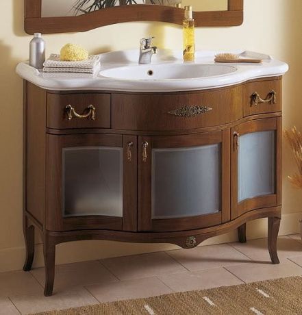 Przejdź do produktu IRIS GLASS 110-S szafka z umywalką, szer. 110cm, noce