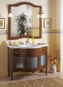 IRIS GLASS 110-S szafka z umywalką, szer. 110cm, noce