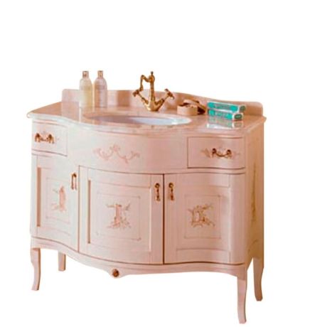 Przejdź do produktu IRIS DEC 110-S szafka z umywalką, szer. 110cm, marmur Bianco Carrara, avorio dek