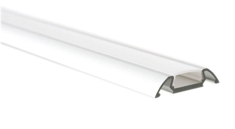LED U profil 30x7mm, aluminium anodowane, 1m