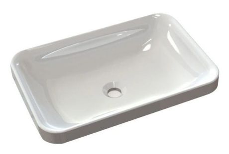 Przejdź do produktu ASTORIA umywalka kompozytowa 55x37cm, biała