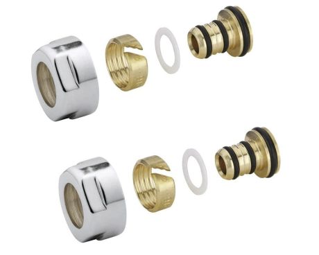 Przejdź do produktu ECO złączka do Alupex-u 16mm, nikiel