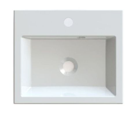 Przejdź do produktu ORINOKO umywalka kompozytowa 42x36cm, biały