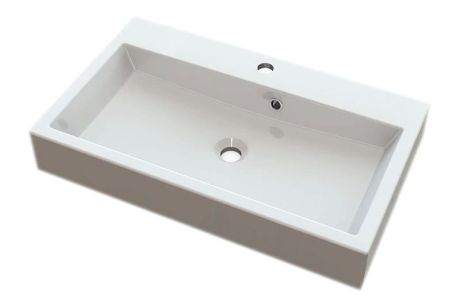 Przejdź do produktu ORINOKO umywalka kompozytowa 70x42cm, biały
