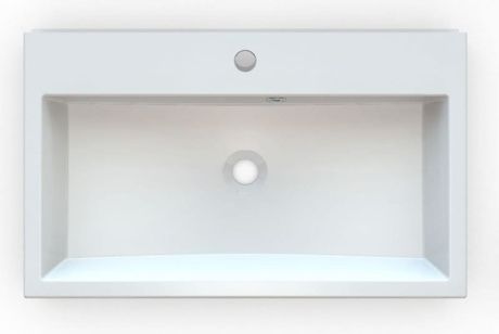 Przejdź do produktu ORINOKO umywalka kompozytowa 70x42cm, biały