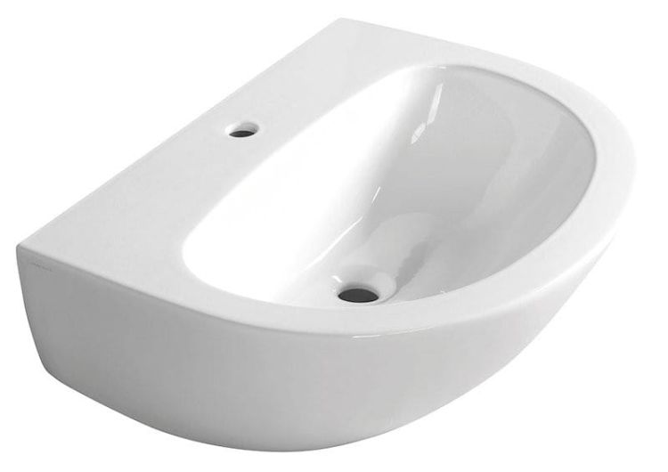 AQUATECH umywalka ceramiczna 70x52cm, bez przelewu