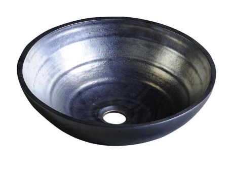 Przejdź do produktu ATTILA umywalka ceramiczna, średnica 44cm, naftowa