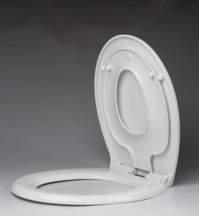 Deska WC ze zintegrowaną deską dla dzieci, soft close, polypropylen