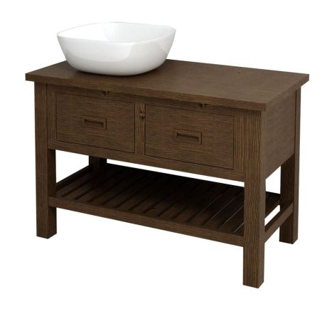 Przejdź do produktu BRAND szafka umywalkowa 100x73x50cm, świerk bejcowany