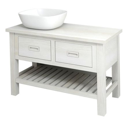 Przejdź do produktu BRAND szafka umywalkowa 100x73x50cm, starobiała