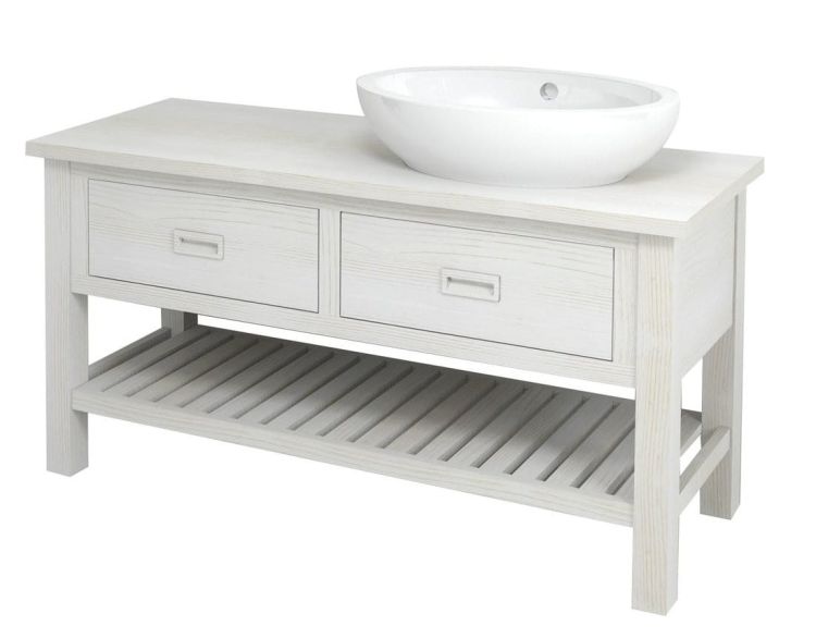 BRAND szafka umywalkowa 130x73x50cm, starobiała