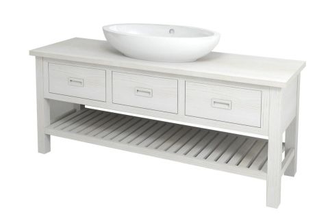 Przejdź do produktu BRAND szafka pod umywalkę 160x73x50cm, starobiała