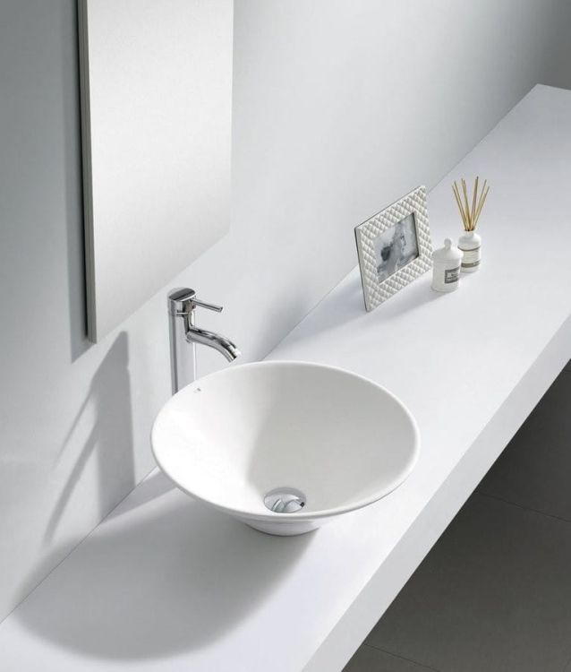 COMILLAS umywalka ceramiczna nablatowa 42x15cm