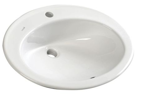 Przejdź do produktu TROPICO umywalka ceramiczna wpuszczana w blat 58x46cm, biała