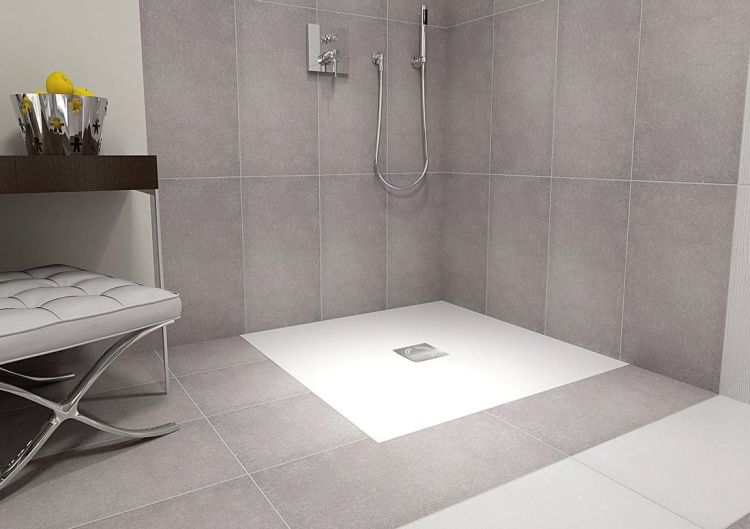 FLEXIA brodzik kompozytowy z możliwością docinania 100x100x3cm