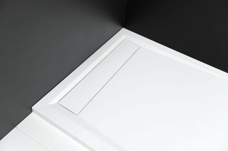 Przejdź do produktu ARENA brodzik kompozytowy z pokrywą, kwadrat 90x90cm, biała