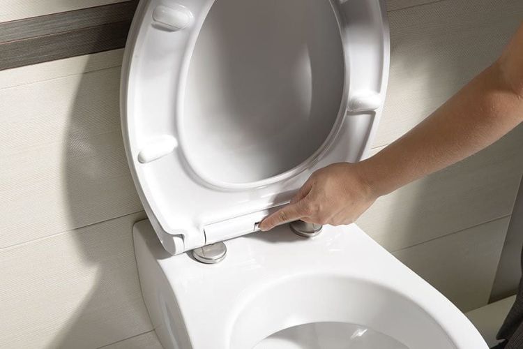 ADINA deska WC duroplast SOFT CLOSE, biała