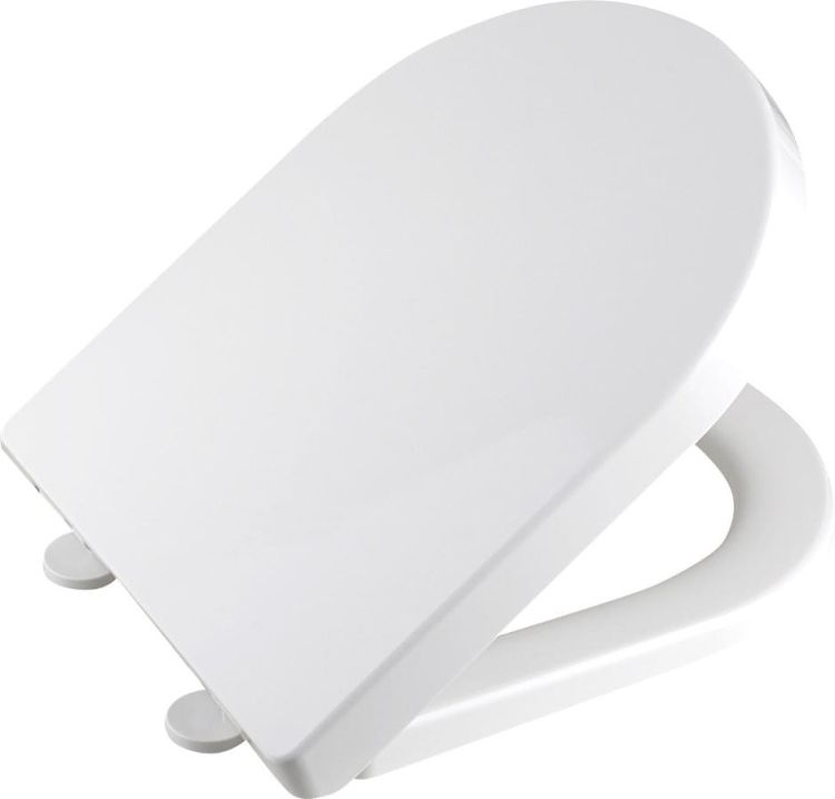 DONA deska WC polypropylen, soft close, biała