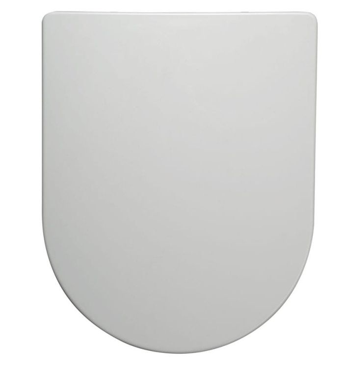 DONA deska WC polypropylen, soft close, biała