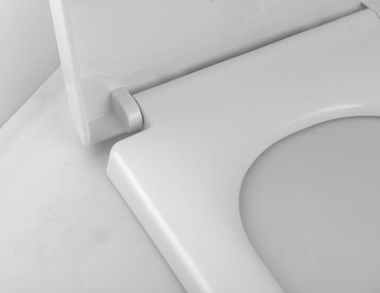 DONA deska WC polypropylen, soft close, biała