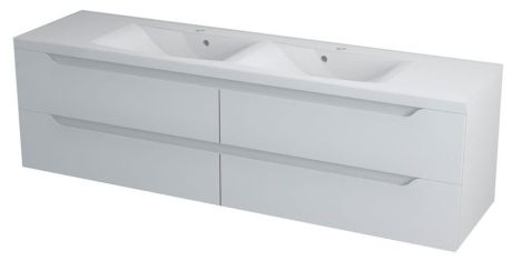 Przejdź do produktu WAVE szafka umywalkowa 179,7x50x47,8cm, biała