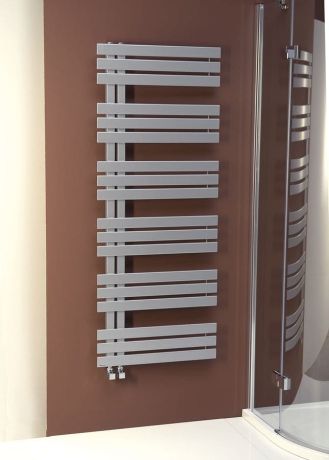 Przejdź do produktu SILVANA grzejnik łazienkowy 600x1500 mm, srebro metaliczne