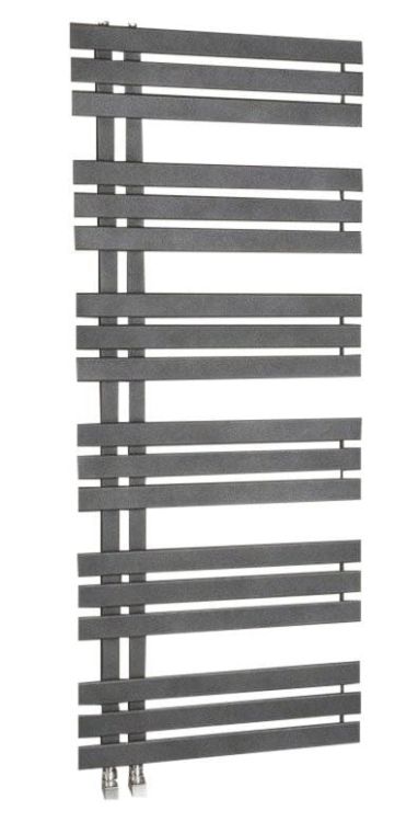 SILVANA grzejnik łazienkowy 600x1500mm, metaliczny antracyt