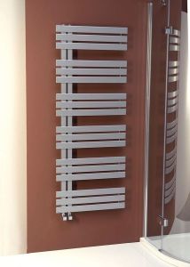 SILVANA grzejnik 500x1236mm, srebro metaliczne