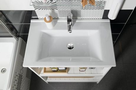 Przejdź do produktu ZUNO 75 umywalka meblowa 75x45cm, biała