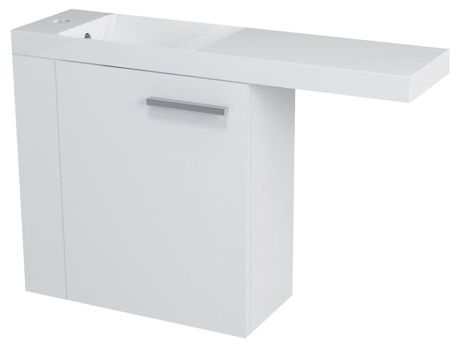 Przejdź do produktu LATUS VI szafka umywalkowa 50x50x22 cm, lewa, biała