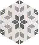 HEXATILE Harmony B&W 17,5x20 (EQ-10D) (1bal=1m2)