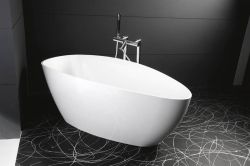 ELIPSIE - wanna 1700x700x620mm, kompozyt, objętość 330l, biała połysk