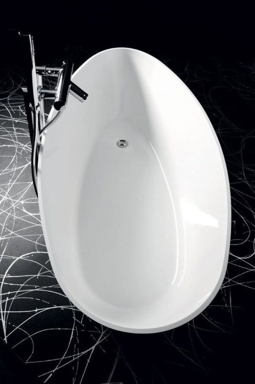 ELIPSIE - wanna 1700x700x620mm, kompozyt, objętość 330l, biała połysk