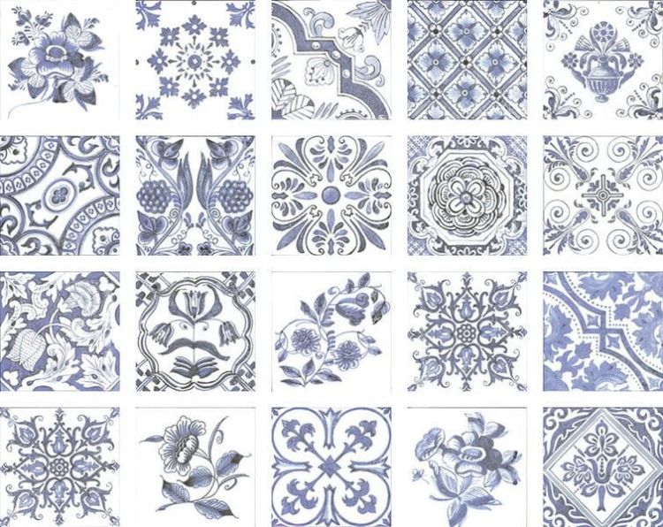 OPORTO Decor Bianco 15x15 (kart.=1m2)