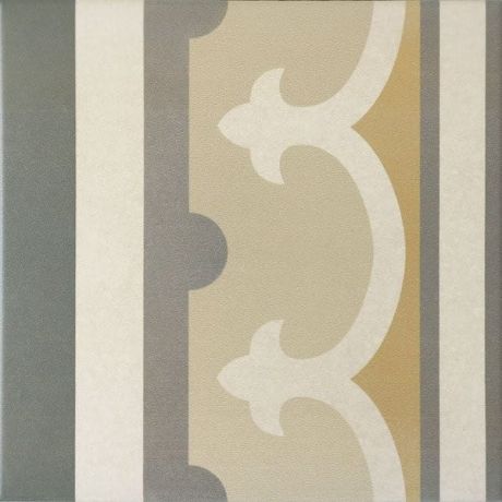 Przejdź do produktu CAPRICE płytki podłogowe Burgundy Border 20X20 (EQ-5) (1m2)