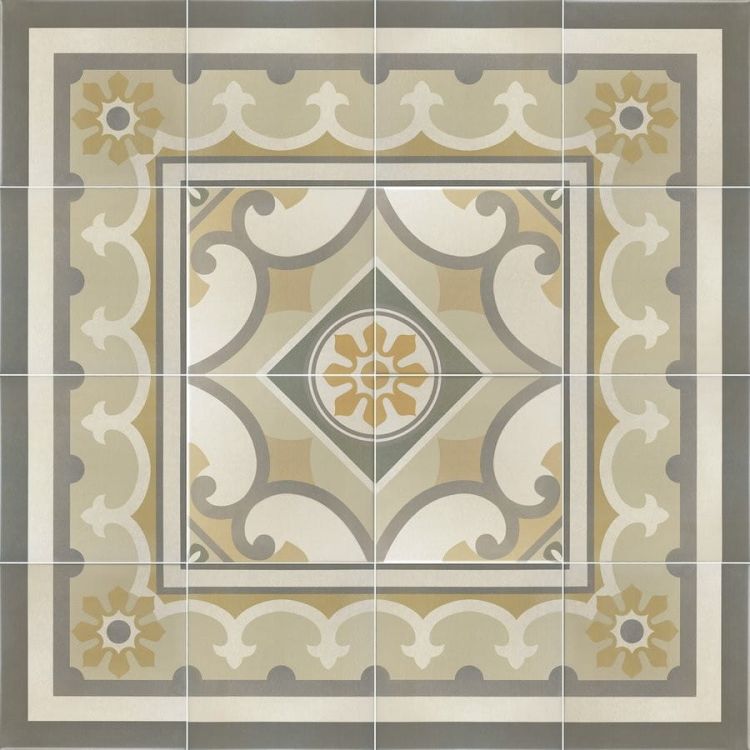 CAPRICE Burgundy Border 20X20 (EQ-5) (1bal=1m2)