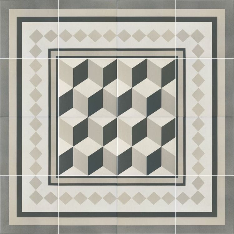CAPRICE Provence Border 20X20 (EQ-5) (1bal=1m2)