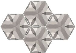 HEXATILE Nature B&W 17,5x20 (EQ-10D) (1bal=0,71m2)