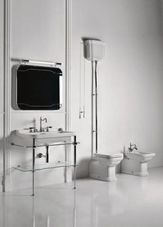 Przejdź do produktu WALDORF-RETRO rurka zewnętrzna do spłuczki, brąz