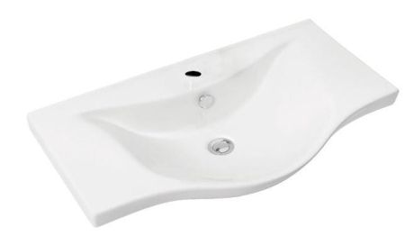 Przejdź do produktu ZARA 80 umywalka meblowa 79,5x46cm, biała