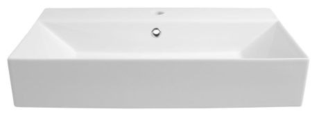 Przejdź do produktu SISTEMA umywalka ceramiczna 70x42cm, biała