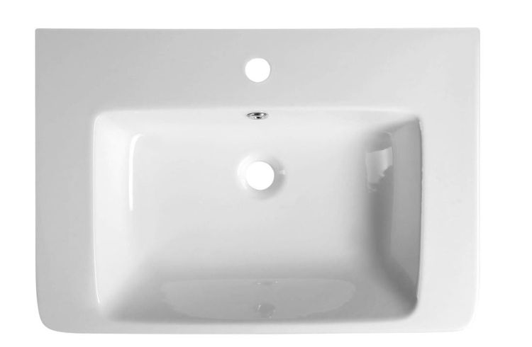 MODIS umywalka ceramiczna 65x45cm, biała