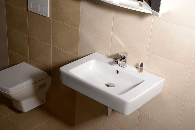 MODIS umywalka ceramiczna 65x45cm, biała