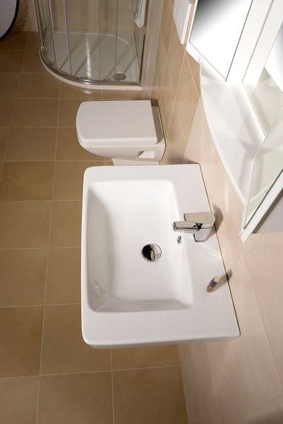 MODIS umywalka ceramiczna 65x45cm, biała