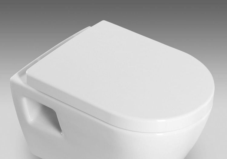 LUCY deska WC, duroplast, biała