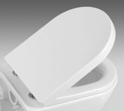 LUCY deska WC, duroplast, biała