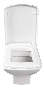 SEKURA WC wiszące 35x50,5cm, białe