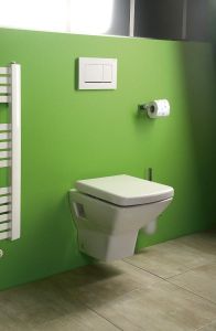 SEKURA WC wiszące 35x50,5cm, białe