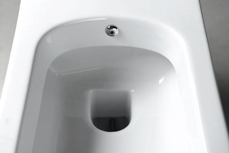 SOLUZIONE WC wiszące 35x50,5cm z prysznicem bidetowym, białe