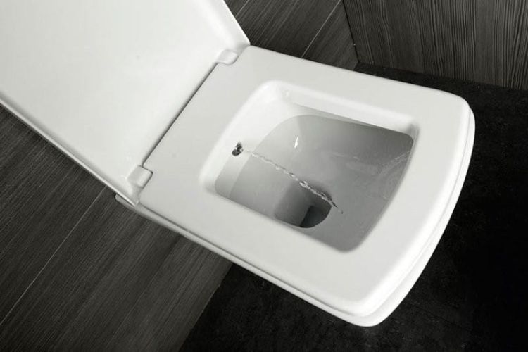 SOLUZIONE WC wiszące 35x50,5cm z prysznicem bidetowym, białe